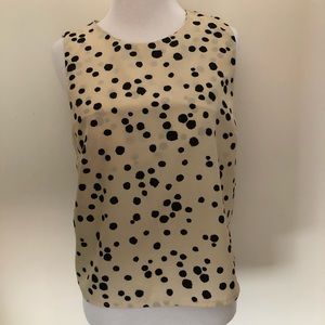 FOREVER 21 - Polkadot Top - Size Small